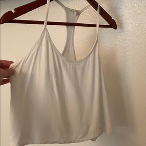 LA HEARTS white crop top